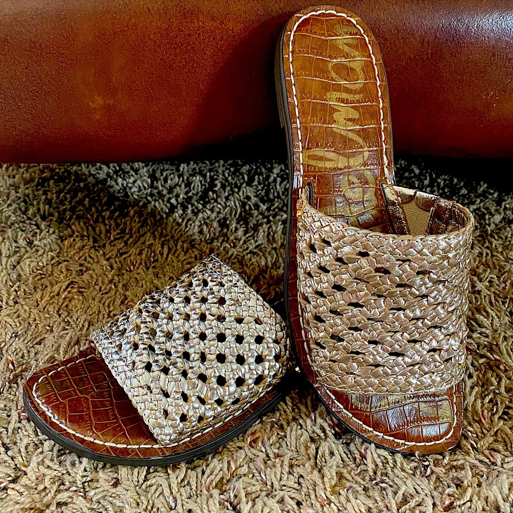 Sam Edelman size 7 slip on sandals